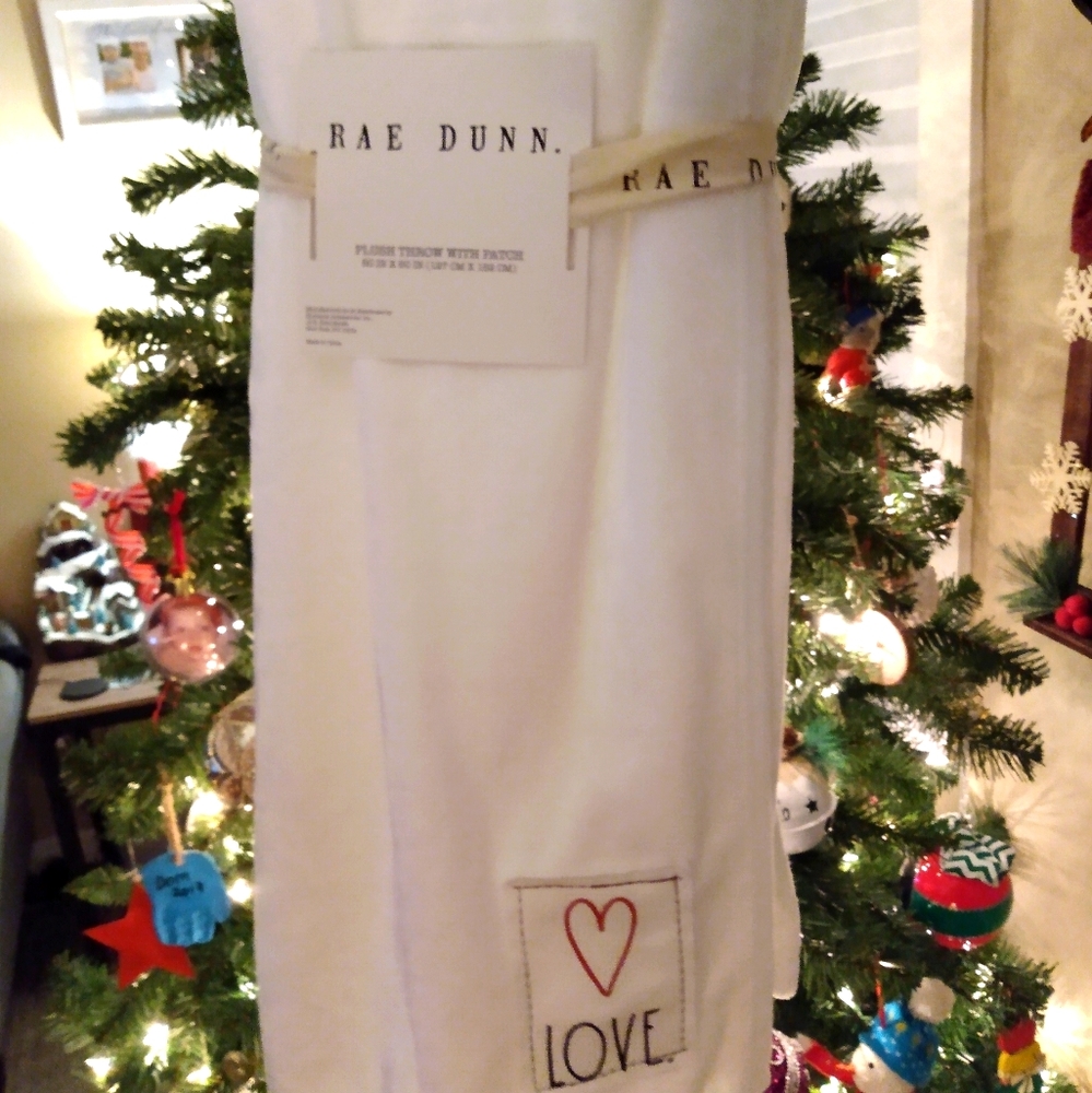 Rae Dunn throw blanket